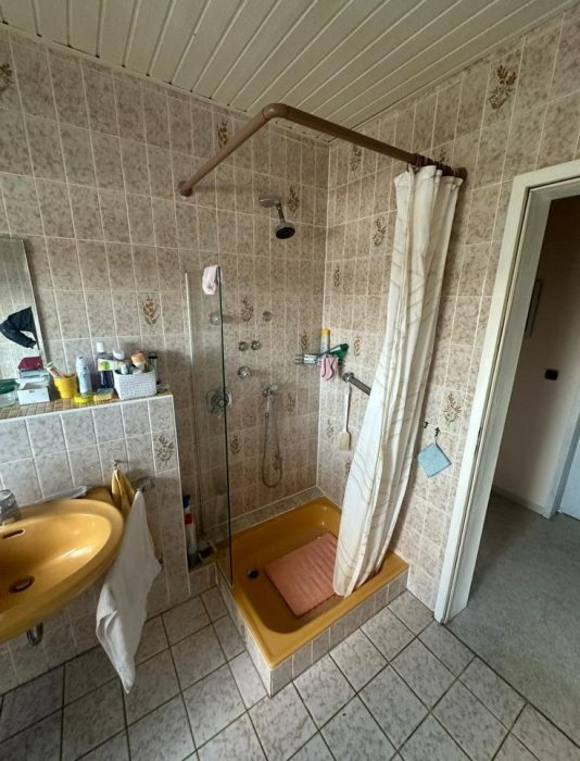 dusche ausgetauscht barrierearm